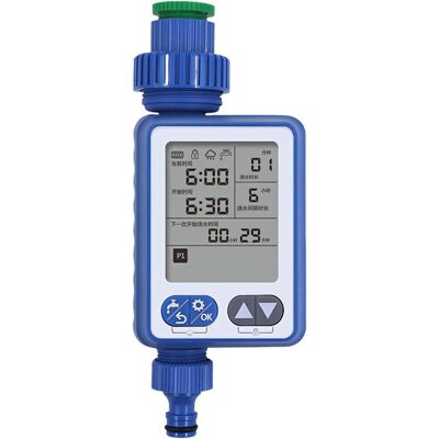 AULEDIO Timer Irrigazione Digitale – Programmatore Automatico Con Sensore Pioggia, Timer Giardino AULEDIO Timer Irrigazione Digitale – Programmatore Automatico Con Sensore Pioggia, Timer Giardino