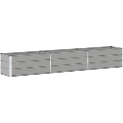 HELLOSHOP26 Fioriera Dal Design Moderno 480 X 50 X 45 Cm Per Uso Esterno Robusta Atmosfera Industriale In Acciaio Zincato Grigio Chiaro 020059200 HELLOSHOP26 Fioriera Dal Design Moderno 480 X 50 X 45 Cm Per Uso Esterno Robusta Atmosfera Industriale In Acciaio Zincato Grigio Chiaro 020059200