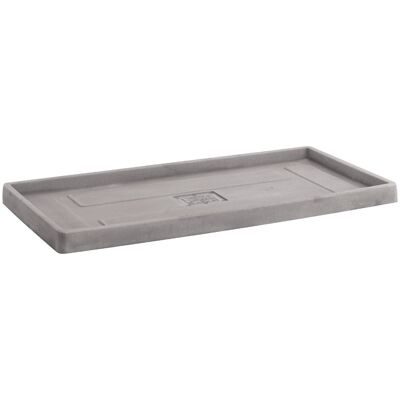 Nicoli 99x39 Cenere Grigia Sottovaso - Accessorio per piante Nicoli 99x39 Cenere Grigia Sottovaso - Accessorio per piante
