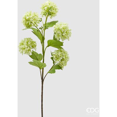 EDG Enzo De Gasperi Viburno Ramo X5 Con Foglie Pianta Artificiale H 80 Cm D 10 Cm Verde Chiaro EDG Enzo De Gasperi Viburno Ramo X5 Con Foglie Pianta Artificiale H 80 Cm D 10 Cm Verde Chiaro