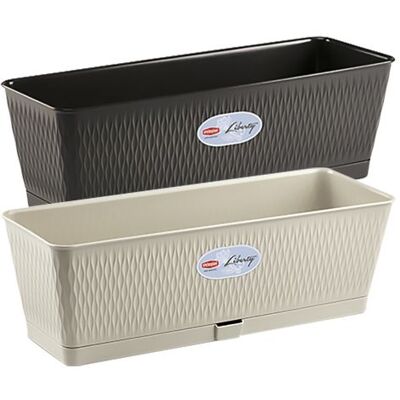 Stefanplast Balconetta Rettangolare 'liberty' Lt.9 - Quarzo Stefanplast Balconetta Rettangolare 'liberty' Lt.9 - Quarzo