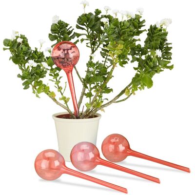 RELAXDAYS 8x Set Di Sfere Per Irrigazione, Dosatori D'Acqua Per Piante Da Vaso, Durata 2 Settimane, In Plastica, Rosso RELAXDAYS 8x Set Di Sfere Per Irrigazione, Dosatori D'Acqua Per Piante Da Vaso, Durata 2 Settimane, In Plastica, Rosso