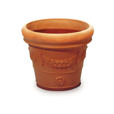 ALTRO Vaso Terrano Festonato 40cm Terracotta ALTRO Vaso Terrano Festonato 40cm Terracotta