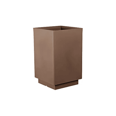 ALTRO Vaso Quadro Alto Decor 55 Cm Corten ALTRO Vaso Quadro Alto Decor 55 Cm Corten