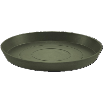 ALTRO Sottovaso Rotondo D18 H2 5 Cm Verde Kaki Ecopots ALTRO Sottovaso Rotondo D18 H2 5 Cm Verde Kaki Ecopots