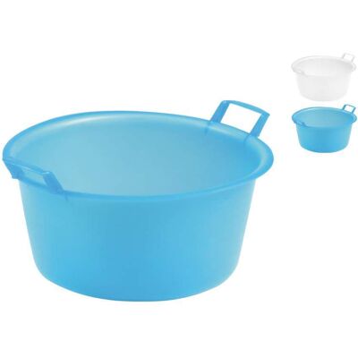 Stefanplast Bacinella Tonda Politene Cm 45 Azz. Stefanplast Bacinella Tonda Politene Cm 45 Azz.