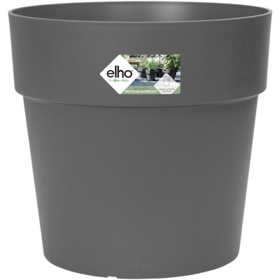 Elho Vibia Straight Round 40 Anthracite Vaso Rotondo Elho Vibia Straight Round 40 Anthracite Vaso Rotondo