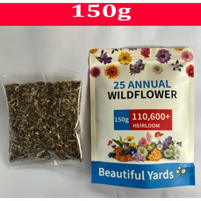 AULEDIO Semi Fiori Selvatici 150g Miscela Prato Fiorito AULEDIO Semi Fiori Selvatici 150g Miscela Prato Fiorito