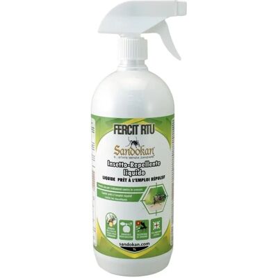 SANDOKAN Repellente Antizanzare Pronto All'uso "fercit" 1 Lt SANDOKAN Repellente Antizanzare Pronto All'uso "fercit" 1 Lt