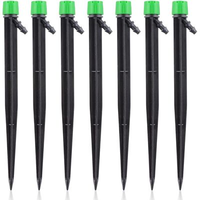 OEM Gocciolatori Per Irrigazione Con Connettore, 20 Pezzi, Micro Spruzzo A 360 Gradi, 8 Fori, Flusso D'Acqua Regolabile, Sistema Di Irrigazione A Goccia Con Micro Gorgogliatore Per Tubo Da 1/4 Di Pollice OEM Gocciolatori Per Irrigazione Con Connettore, 20 Pezzi, Micro Spruzzo A 360 Gradi, 8 Fori, Flusso D'Acqua Regolabile, Sistema Di Irrigazione A Goccia Con Micro Gorgogliatore Per Tubo Da 1/4 Di Pollice