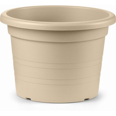 VECA Vaso Cilindro Plastica 40 Cm - Terra Etrusca VECA Vaso Cilindro Plastica 40 Cm - Terra Etrusca