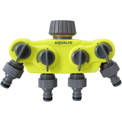 Neptune Sdoppiatore D'Acqua A Y A 4 Vie Per Tubo Da Giardino - Sdoppiatore D'Acqua - Versione Aggiornata Neptune Sdoppiatore D'Acqua A Y A 4 Vie Per Tubo Da Giardino - Sdoppiatore D'Acqua - Versione Aggiornata