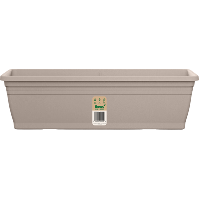 Elho Florus Mediterran Campana Balcony Trough 50 Taupe Fioriera Rettangolare Elho Florus Mediterran Campana Balcony Trough 50 Taupe Fioriera Rettangolare