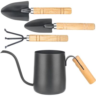 Neptune Annaffiatoio Nero Xtdmj Da 350 Ml Per Piccole Piante Da Interno Con 3 Attrezzi Da Giardino, Mini Annaffiatoio, Acciaio Inossidabile, Beccuccio Lungo, Annaffiatoio Da Giardino Per Piante Da Interno E P Neptune Annaffiatoio Nero Xtdmj Da 350 Ml Per Piccole Piante Da Interno Con 3 Attrezzi Da Giardino, Mini Annaffiatoio, Acciaio Inossidabile, Beccuccio Lungo, Annaffiatoio Da Giardino Per Piante Da Interno E P