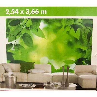 ALTRO Decorazione A Muro 254x392cm Foglie Verdi ALTRO Decorazione A Muro 254x392cm Foglie Verdi