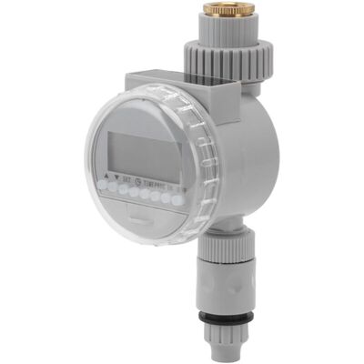 OEM Timer Per Irrigazione, Controllo Dell'acqua, Timer Automatico Per Irrigazione A Goccia Per Rubinetto Filettato G1/2 G3/4, Piante In Vaso Da Giardino, Grigio OEM Timer Per Irrigazione, Controllo Dell'acqua, Timer Automatico Per Irrigazione A Goccia Per Rubinetto Filettato G1/2 G3/4, Piante In Vaso Da Giardino, Grigio