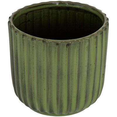 ATMOSPHERA Fioriera Iko In Gres 16x16x15cm - Créateur D'Intérieur ATMOSPHERA Fioriera Iko In Gres 16x16x15cm - Créateur D'Intérieur