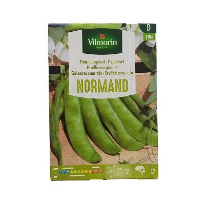 VILMORIN Guisante Seeds Cometode Normand, 125 Gr - VILMORIN Guisante Seeds Cometode Normand, 125 Gr -