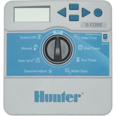Controllore irrigazione interno XC 401 HUNTER - 4 zone, 3 programmi Controllore irrigazione interno XC 401 HUNTER - 4 zone, 3 programmi