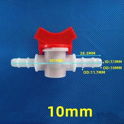 OEM 2 Valvole A Sfera Con Attacco A Barb, Valvola A Sfera Per Irrigazione A Goccia Da 10 Mm, Valvola Di Controllo Del Flusso Con Interruttore Di Arresto, Valvola A Sfera OEM 2 Valvole A Sfera Con Attacco A Barb, Valvola A Sfera Per Irrigazione A Goccia Da 10 Mm, Valvola Di Controllo Del Flusso Con Interruttore Di Arresto, Valvola A Sfera
