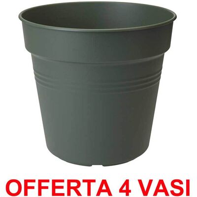 ALTRO Offerta 4 Vaso Green Basics Growpot 30cm Verde ALTRO Offerta 4 Vaso Green Basics Growpot 30cm Verde