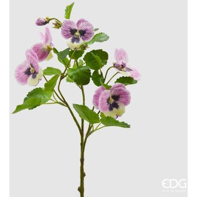 EDG Enzo De Gasperi Panse Bell 3 Rami H 45 Cm Rosa Crema EDG Enzo De Gasperi Panse Bell 3 Rami H 45 Cm Rosa Crema
