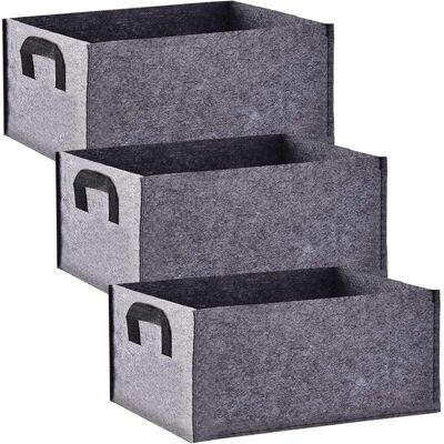 OEM Set Di 3 Sacchi Rettangolari Neri In Tessuto Non Tessuto Con Maniglia, Ideali Per La Coltivazione Di Ortaggi, Fiori E Frutta In Vaso, Sia All'interno Che All'esterno. OEM Set Di 3 Sacchi Rettangolari Neri In Tessuto Non Tessuto Con Maniglia, Ideali Per La Coltivazione Di Ortaggi, Fiori E Frutta In Vaso, Sia All'interno Che All'esterno.