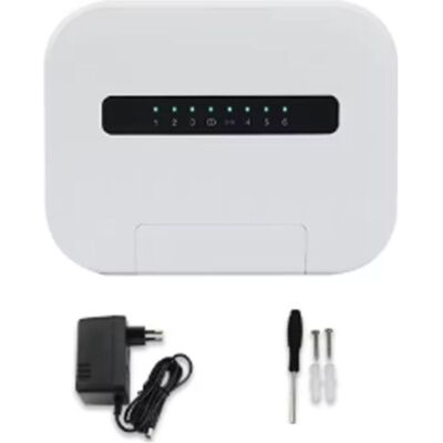 SCORPIO Tuya - Centralina Di Controllo Intelligente Per Irrigazione Interna Wifi A 6 Stazioni, Sistema Di Irrigazione Remoto Tramite Smartphone Per Spina Ue A SCORPIO Tuya - Centralina Di Controllo Intelligente Per Irrigazione Interna Wifi A 6 Stazioni, Sistema Di Irrigazione Remoto Tramite Smartphone Per Spina Ue A