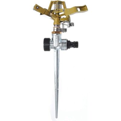 OEM Irrigatore A Pulsazione, Irrigatore Per Prato, Per Irrigare Fino A 530 M², Irrigatore Circolare A 360°, Per Annaffiare Piante Fiori Ortaggi OEM Irrigatore A Pulsazione, Irrigatore Per Prato, Per Irrigare Fino A 530 M², Irrigatore Circolare A 360°, Per Annaffiare Piante Fiori Ortaggi