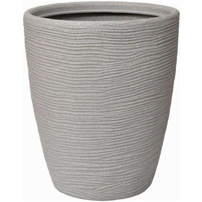 VASAR Vaso Tronco Bombato Rigato Shabby Corda VASAR Vaso Tronco Bombato Rigato Shabby Corda