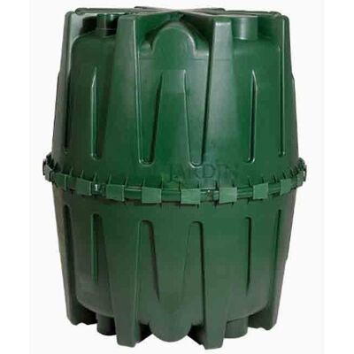 GRAF - Serbatoio Per Acqua Piovana In Polietilene Da 1600 L. Diametro 135 Cm, Altezza 160 Cm. Adatto Per Installazioni Interrate GRAF - Serbatoio Per Acqua Piovana In Polietilene Da 1600 L. Diametro 135 Cm, Altezza 160 Cm. Adatto Per Installazioni Interrate