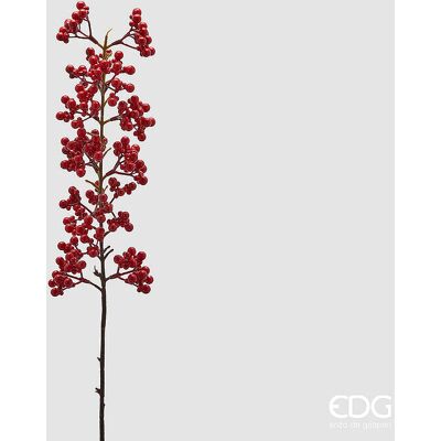 EDG Enzo De Gasperi Ilex Bacche Ramo Natalizio H 60 Cm Rosso EDG Enzo De Gasperi Ilex Bacche Ramo Natalizio H 60 Cm Rosso