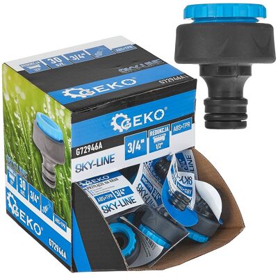 IMPORT Raccordo Per Derivazione Sky-line Da 3/4" Con Riduzione Da 1/2" - Scatola Espositiva (30/240) IMPORT Raccordo Per Derivazione Sky-line Da 3/4" Con Riduzione Da 1/2" - Scatola Espositiva (30/240)