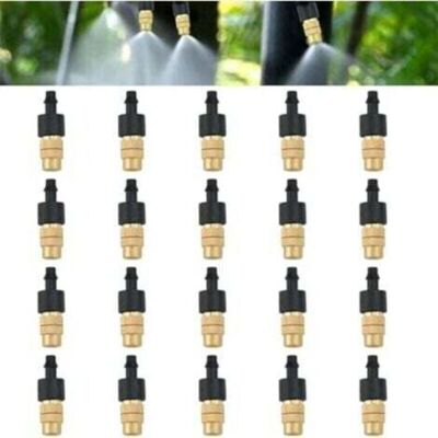 OEM 20 Ugelli A Spruzzo In Ottone, Spruzzatori A Goccia Automatici Regolabili, Antiruggine, Rimovibili, Sistema Di Irrigazione Fai-da-te Per Serre E Giardini. OEM 20 Ugelli A Spruzzo In Ottone, Spruzzatori A Goccia Automatici Regolabili, Antiruggine, Rimovibili, Sistema Di Irrigazione Fai-da-te Per Serre E Giardini.