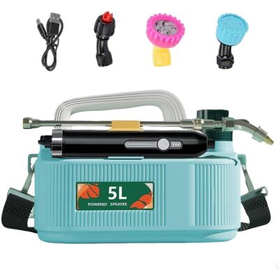 OEM Spruzzatore A Pressione Senza Fili Da 5 Litri, Spruzzatore Elettrico Per Piante Con 3 Ugelli, Spruzzatore Elettrico A Pressione Per Irrigazione Del Giardino, Controllo Dei Parassiti In Agricoltura OEM Spruzzatore A Pressione Senza Fili Da 5 Litri, Spruzzatore Elettrico Per Piante Con 3 Ugelli, Spruzzatore Elettrico A Pressione Per Irrigazione Del Giardino, Controllo Dei Parassiti In Agricoltura