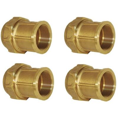 SUINGA - 50mm x 1 1/2'' - Ottone - Femmina - Raccordo tubi SUINGA - 50mm x 1 1/2'' - Ottone - Femmina - Raccordo tubi