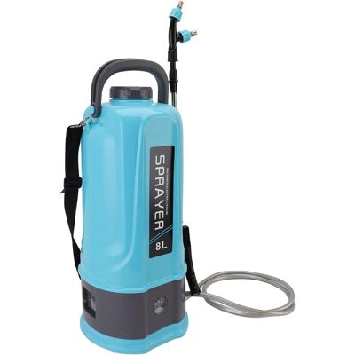 AULEDIO Nebulizzatore Elettrico 8l Batteria, Spruzzatore Giardino Con Lancia Ottone AULEDIO Nebulizzatore Elettrico 8l Batteria, Spruzzatore Giardino Con Lancia Ottone