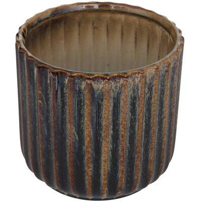 ATMOSPHERA Fioriera Iko In Gres 16x16x15cm - Créateur D'Intérieur ATMOSPHERA Fioriera Iko In Gres 16x16x15cm - Créateur D'Intérieur