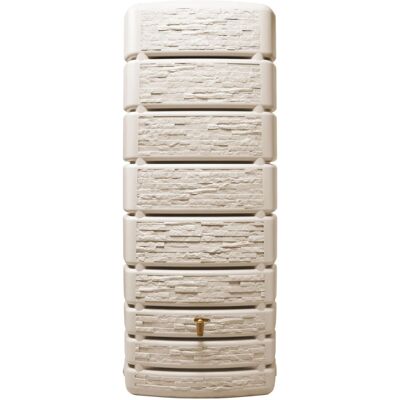 GRAF Serbatoio Per Acqua Piovana Beige Da 500 Litri Serbatoio Decorativo 75x51x184 Cm Contenitore Per La Raccolta Dell'acqua Piov GRAF Serbatoio Per Acqua Piovana Beige Da 500 Litri Serbatoio Decorativo 75x51x184 Cm Contenitore Per La Raccolta Dell'acqua Piov