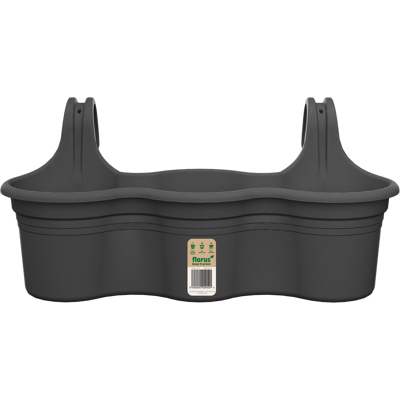 Elho Florus Mediterran Balcony Hanger Trio Anthracite Fioriera Ovale Elho Florus Mediterran Balcony Hanger Trio Anthracite Fioriera Ovale