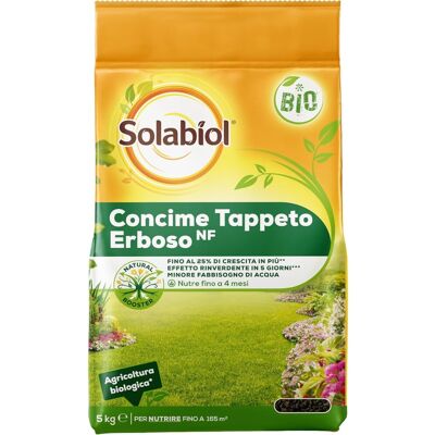 SOLABIOL Concime Per Tappeti Erbosi 5kg SOLABIOL Concime Per Tappeti Erbosi 5kg