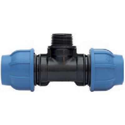 IRRITEC Raccordo Tee "plus" Maschio Ø16x1/2" IRRITEC Raccordo Tee "plus" Maschio Ø16x1/2"