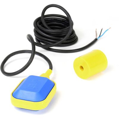 WILTEC Interruttore A Galleggiante Per Pompa Sommersa 5m 250v 16a Commutatore Di Livello WILTEC Interruttore A Galleggiante Per Pompa Sommersa 5m 250v 16a Commutatore Di Livello