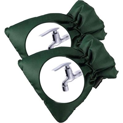 OEM Set Di 2 Coprirubinetti Da Esterno Da 21x17 Cm, Protezione Per Rubinetti, Protezione Antigelo Invernale, Per Proteggere Il Tuo Rubinetto Esterno OEM Set Di 2 Coprirubinetti Da Esterno Da 21x17 Cm, Protezione Per Rubinetti, Protezione Antigelo Invernale, Per Proteggere Il Tuo Rubinetto Esterno