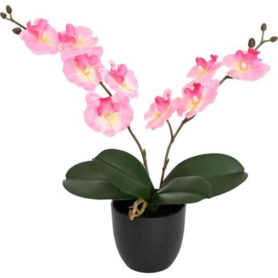 VIDAXL Pianta Di Orchidea Artificiale Rosa 36 X 10 X 30 Cm VIDAXL Pianta Di Orchidea Artificiale Rosa 36 X 10 X 30 Cm