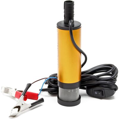 WILTEC Pompa 12 V E Griglia Di Aspirazione Per Trasferimento Acqua E Diesel 12l/min 8700 Giri/min WILTEC Pompa 12 V E Griglia Di Aspirazione Per Trasferimento Acqua E Diesel 12l/min 8700 Giri/min