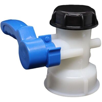 OEM Kit Da Giardino: Adattatore Dn40 Per Ibc. Valvola Di Scarico A Sfera Con Filettatura Grossa Da 62 Mm Per Contenitori Ibc E Serbatoi Per Acqua Piovana, Con Un Semplice Collegamento Per Tubo Flessibile. OEM Kit Da Giardino: Adattatore Dn40 Per Ibc. Valvola Di Scarico A Sfera Con Filettatura Grossa Da 62 Mm Per Contenitori Ibc E Serbatoi Per Acqua Piovana, Con Un Semplice Collegamento Per Tubo Flessibile.