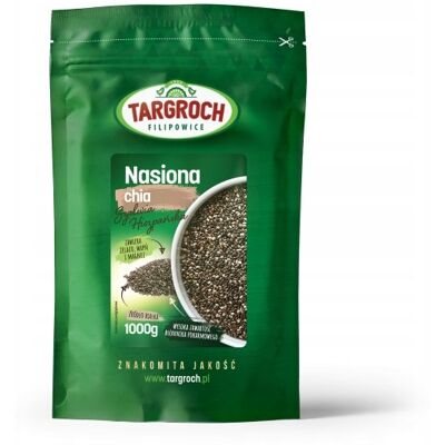 Semi di Chia di Salvia Spagnola 1000g - TARGROCH Semi di Chia di Salvia Spagnola 1000g - TARGROCH