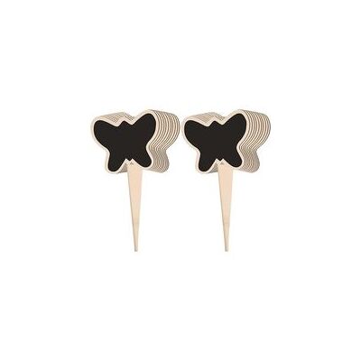 OEM Etichette Per Piante (farfalla): 20 Etichette Ecocompatibili In Ardesia E Legno Per Giardini, Semi, Alberi, Erbe Aromatiche E Fiori. Design: Farfalla. - Crezuo OEM Etichette Per Piante (farfalla): 20 Etichette Ecocompatibili In Ardesia E Legno Per Giardini, Semi, Alberi, Erbe Aromatiche E Fiori. Design: Farfalla. - Crezuo