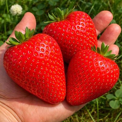 AULEDIO 200 Pz Semi Di Fragola Gigante Facili Da Coltivare – Semi Da Frutto Per Principianti AULEDIO 200 Pz Semi Di Fragola Gigante Facili Da Coltivare – Semi Da Frutto Per Principianti